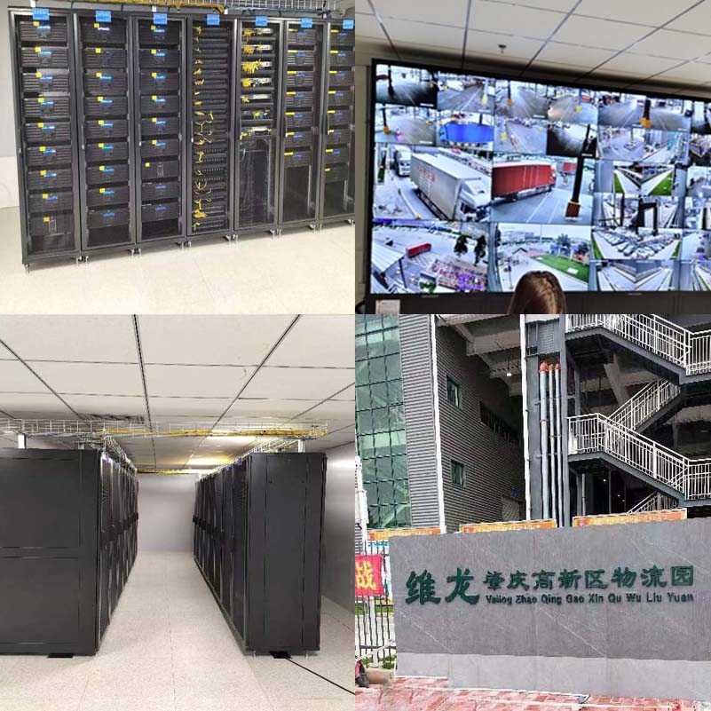 维龙肇庆高新区物流园监控系统安装工程